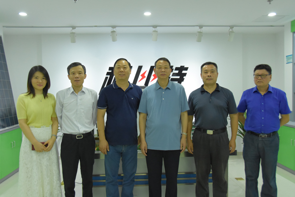 长沙市政协主席、党组书记文树勋一行莅临开云开户app官方防雷走访调研